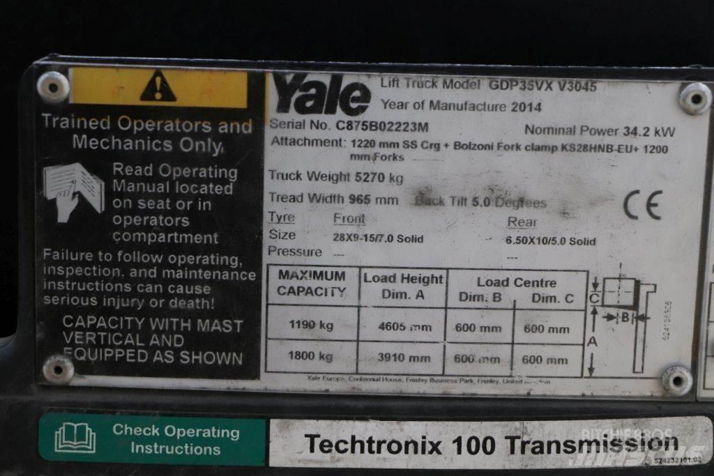 Yale GDP35VX Diesel trucks