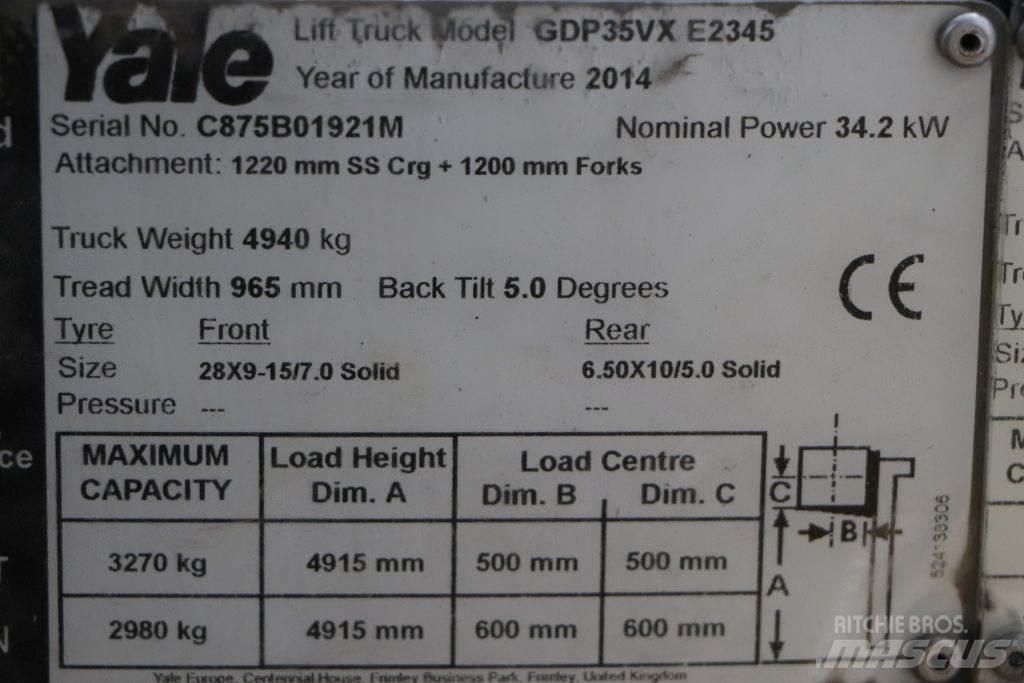 Yale GDP35VX Diesel trucks