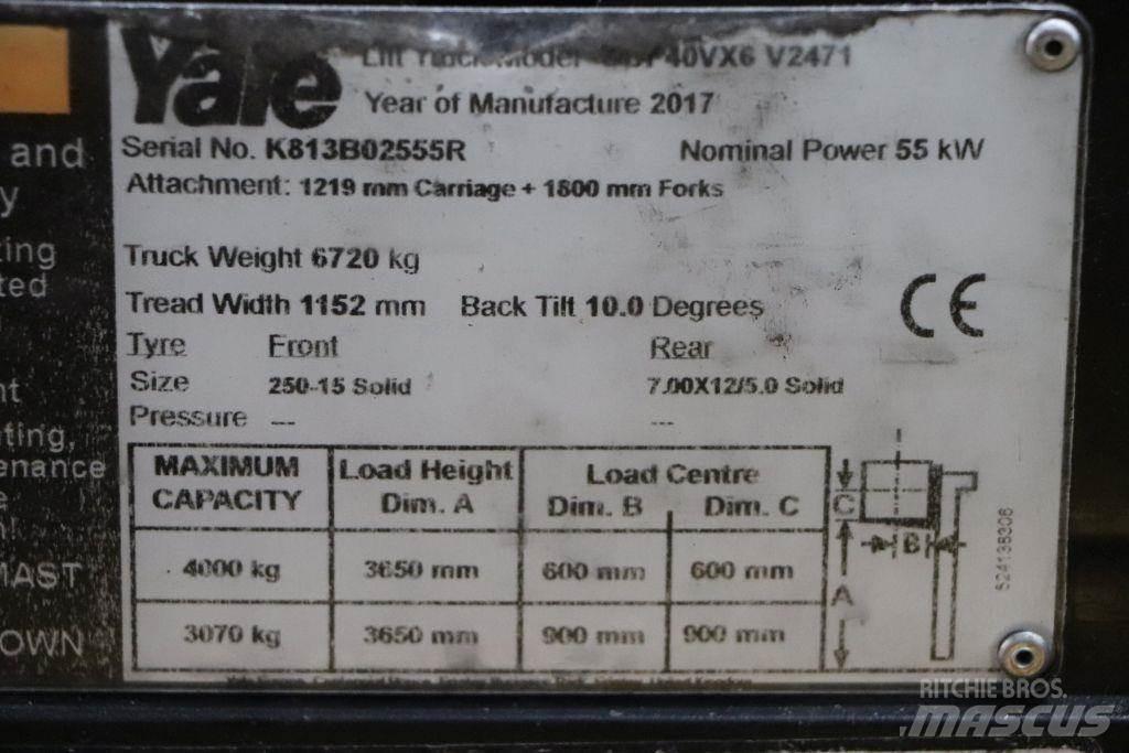 Yale GDP40VX6 Diesel trucks