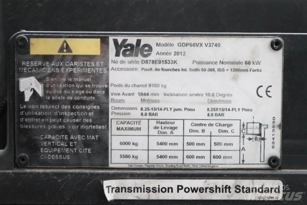 Yale GDP60VX Diesel trucks
