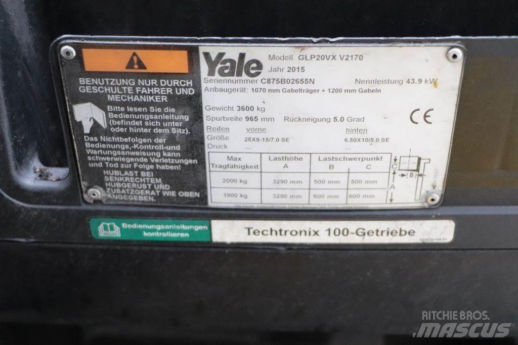 Yale GLP20VX LPG trucks