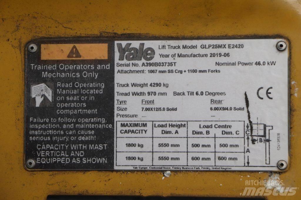 Yale GLP25MX LPG trucks