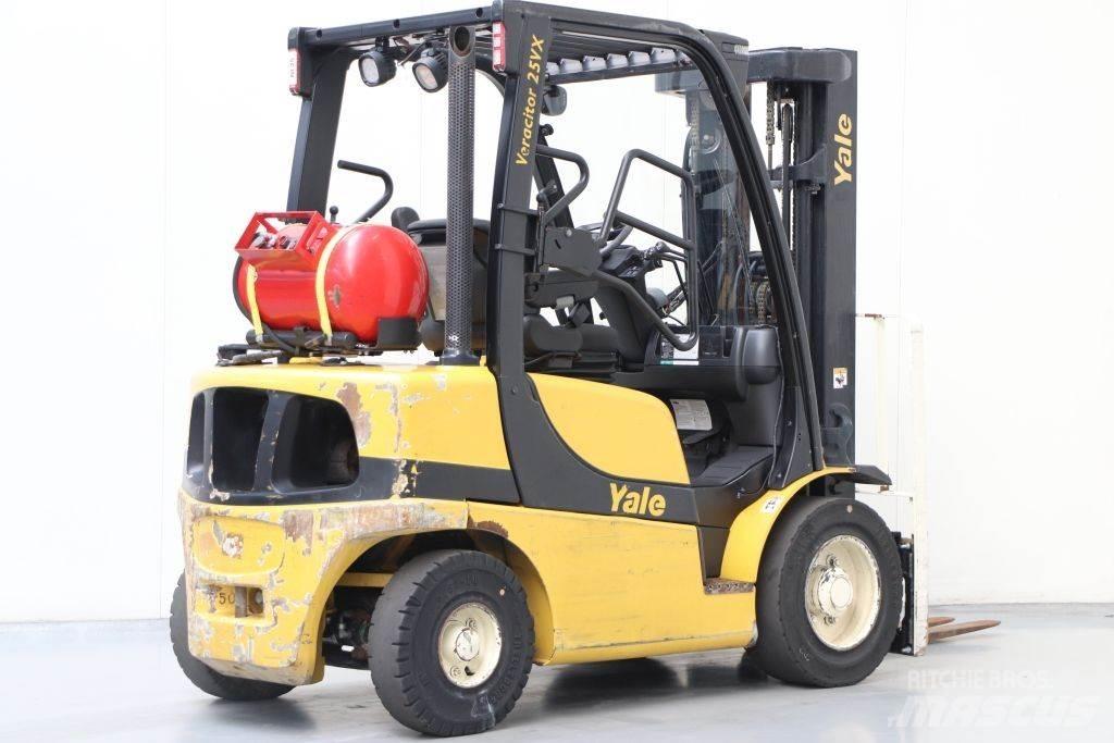 Yale GLP25VX LPG trucks