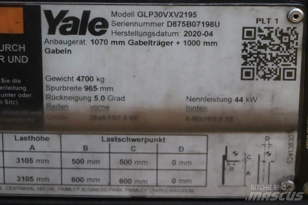 Yale GLP30VX LPG trucks