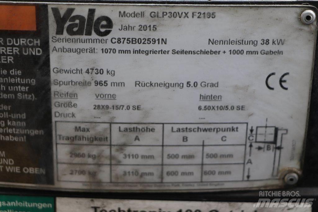 Yale GLP30VX LPG trucks