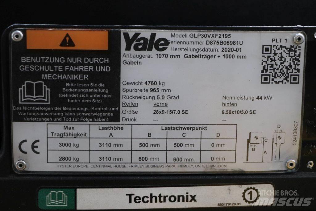 Yale GLP30VX LPG trucks