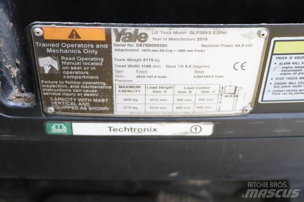 Yale GLP35VX LPG trucks