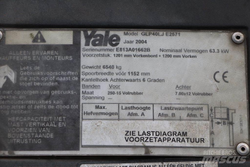 Yale GLP40LJ LPG trucks