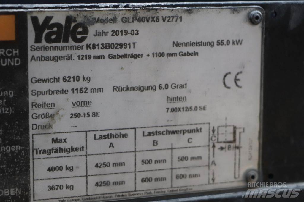 Yale GLP40VX5 LPG trucks