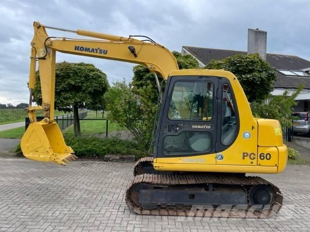 Komatsu PC 60-7 Crawler excavators