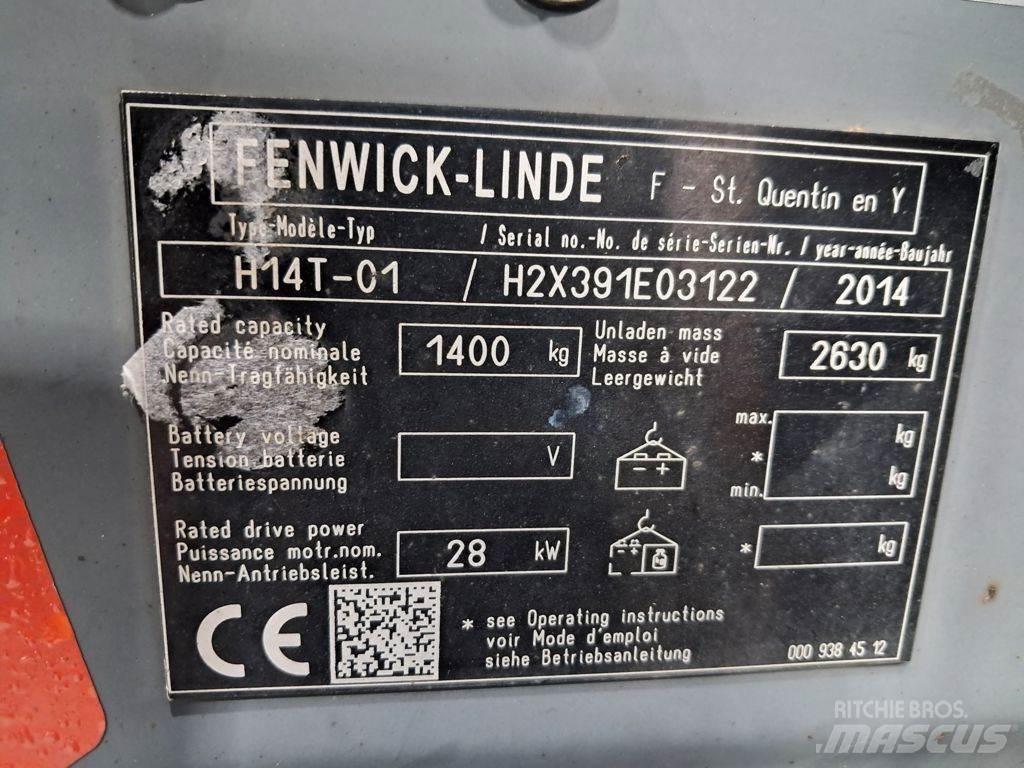 Linde H14T-01 LPG trucks