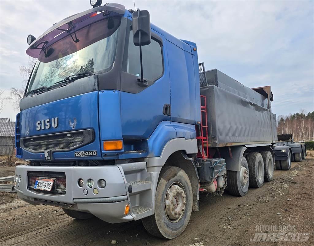 Sisu E12M 8X4 Tipper trucks