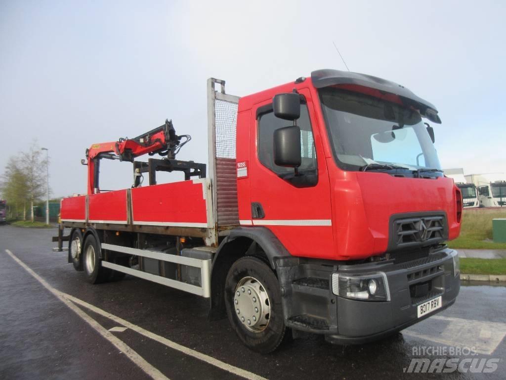 Renault D24 320 Truck mounted cranes