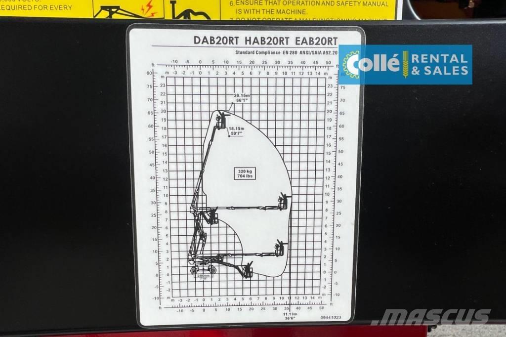 Magni DAB 20 RT | 2025 Articulated boom lifts