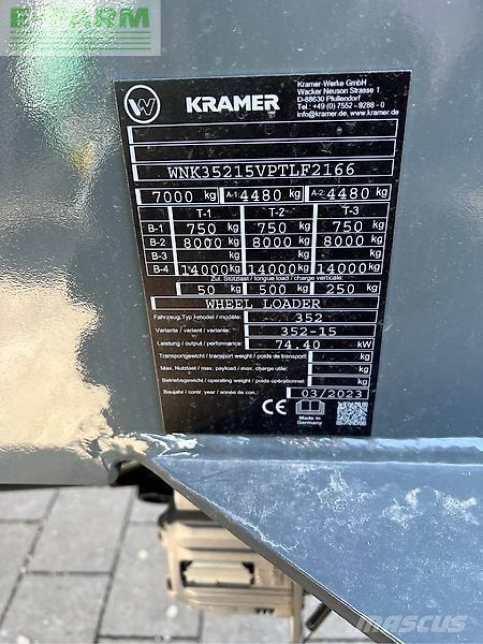 Kramer kl35.8t Telehandlers