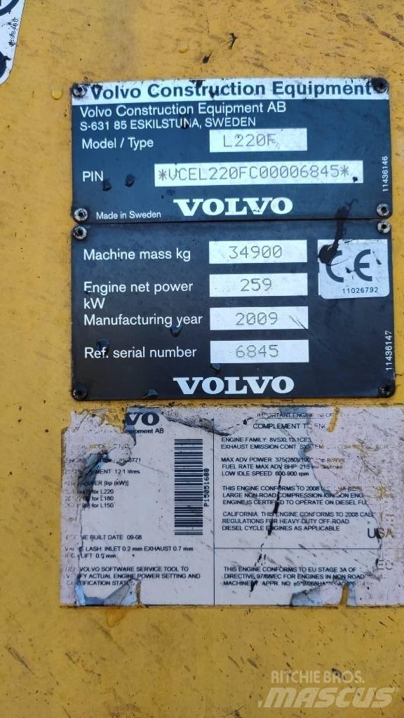 Volvo L 220 F Wheel loaders
