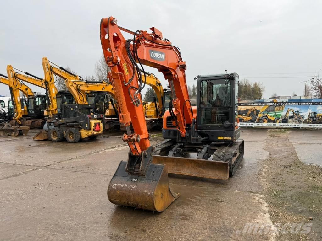 Doosan DX 85 R Mini excavators  7t - 12t