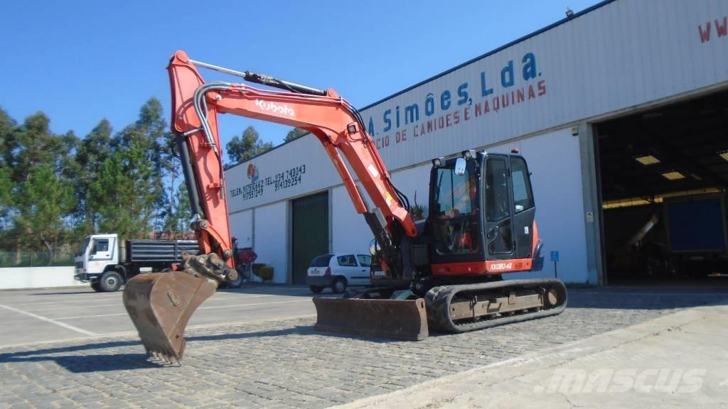Kubota KX 080-4 Mini excavators  7t - 12t