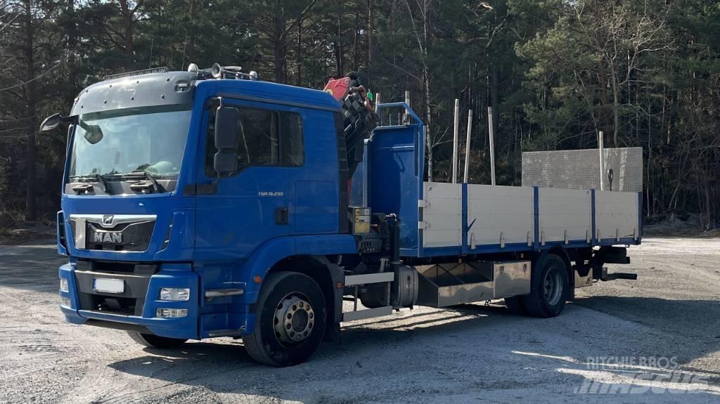 MAN TGM 18.290 Truck mounted cranes