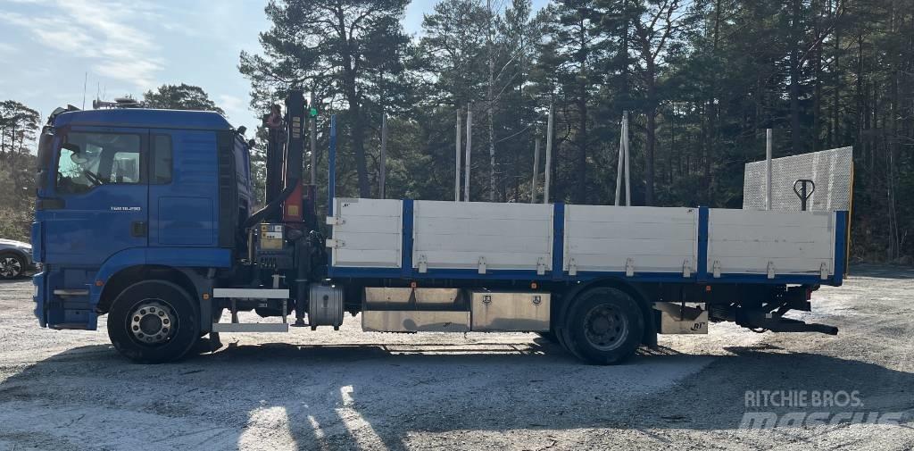 MAN TGM 18.290 Truck mounted cranes