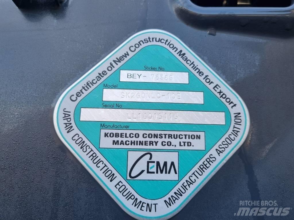 Kobelco SK260NLC Crawler excavators