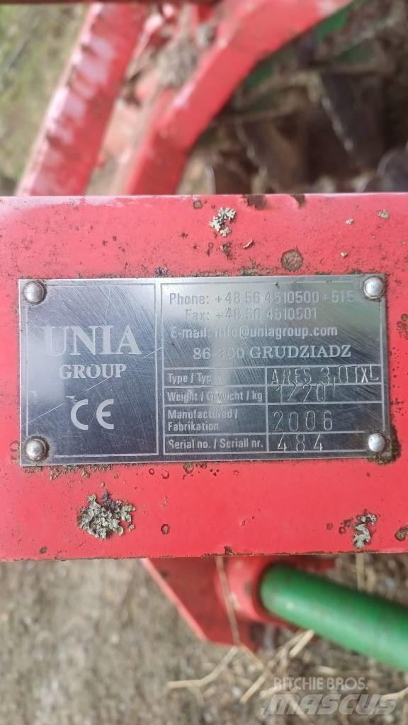 Unia Ares 3 TXL Disc harrows