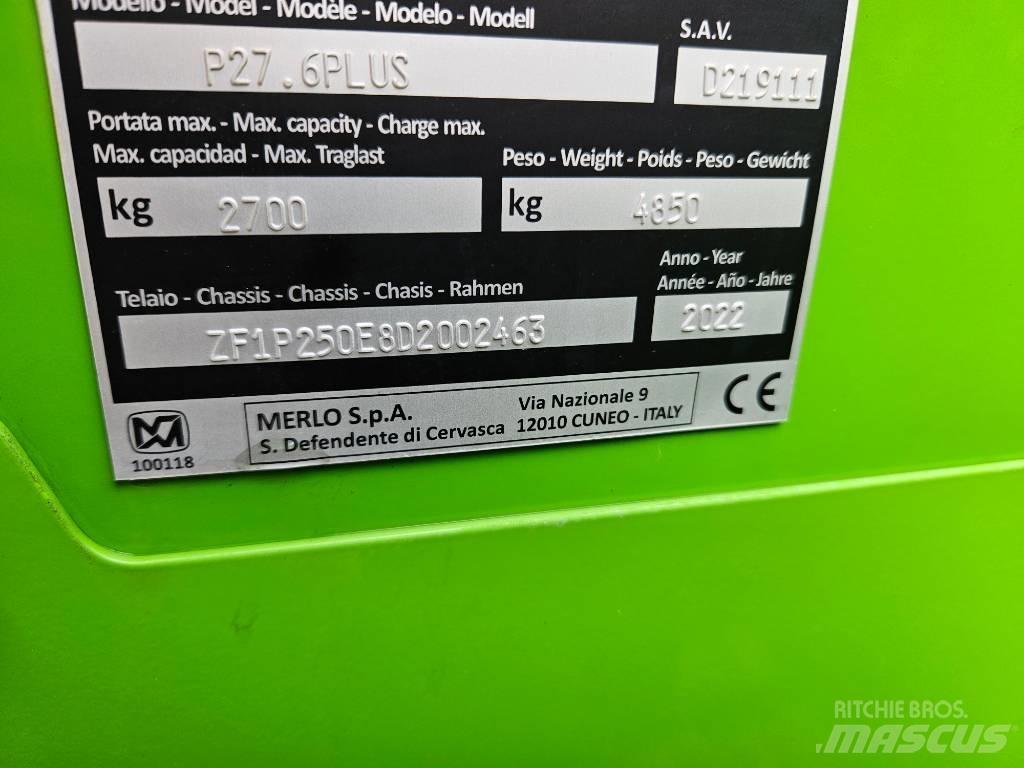 Merlo P27.6 Plus Telescopic handlers