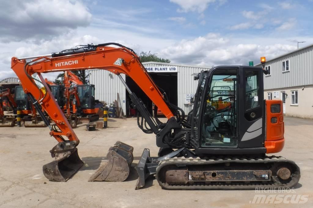 Hitachi ZX 85 US B-6 Mini excavators  7t - 12t