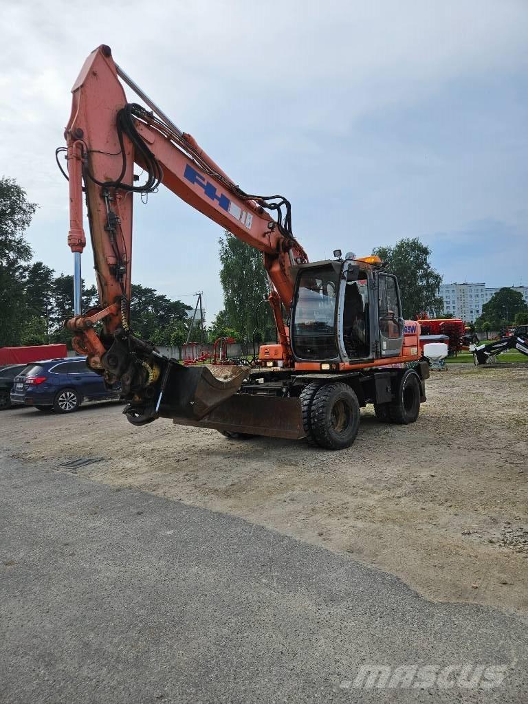 Fiat-Hitachi EX165W Wheeled excavators