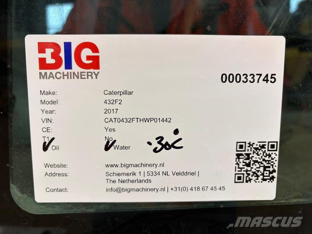 CAT 432F2 Backhoe