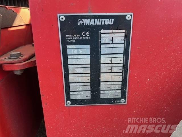 Manitou 170AETJ Articulated boom lifts