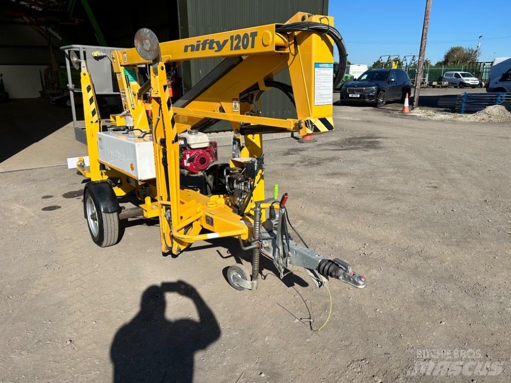 Niftylift 120TPE Trailer mounted platforms