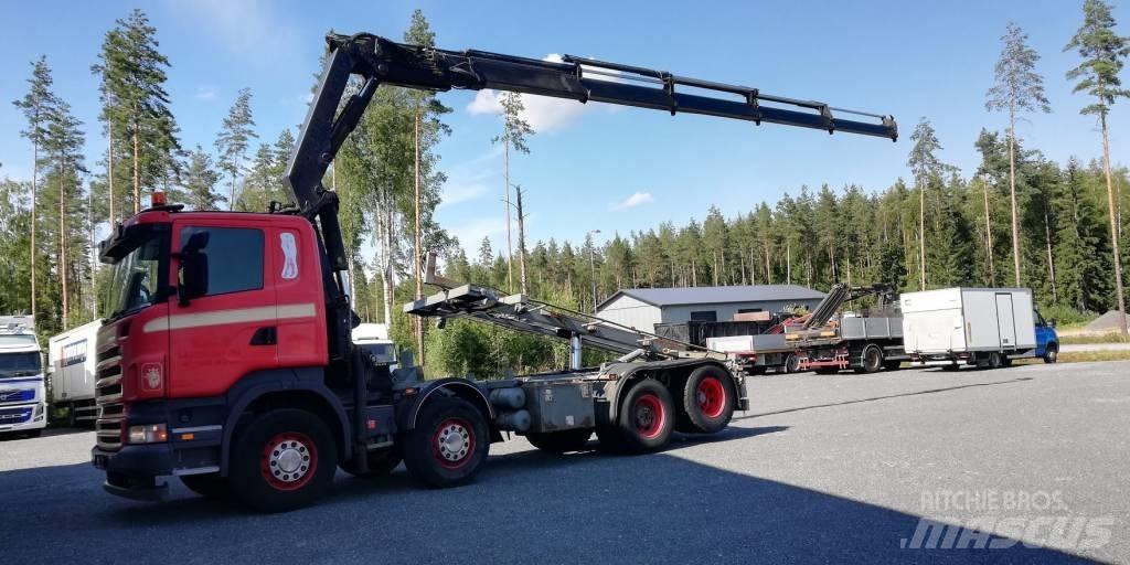 Scania R420 Truck mounted cranes