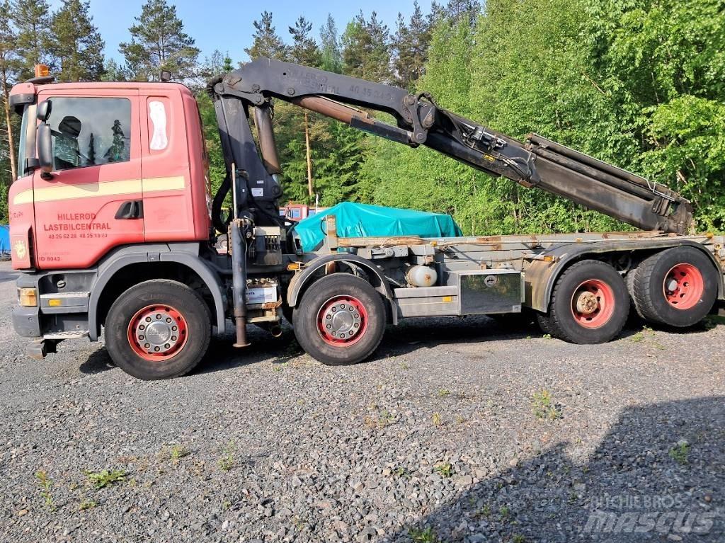 Scania R420 Truck mounted cranes