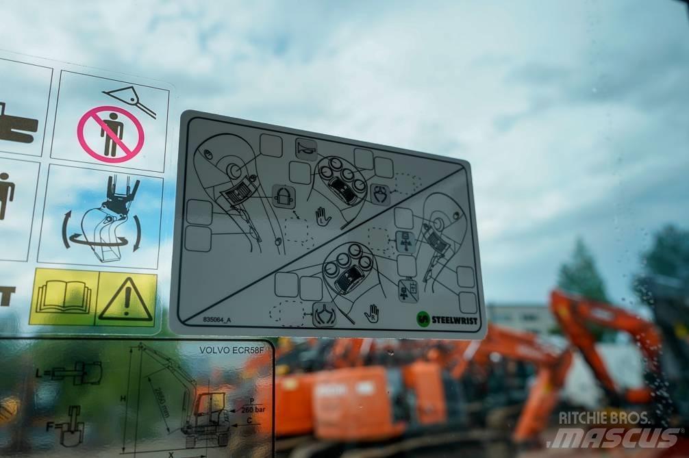 Volvo ECR58F EX-DEMO Mini excavators < 7t (Mini diggers)