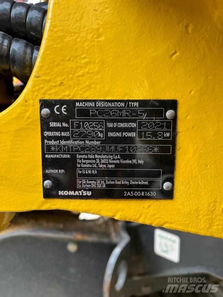 Komatsu PC26MR-5 Mini excavators < 7t (Mini diggers)