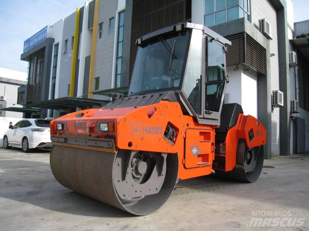 Hamm HD 75 Twin drum rollers