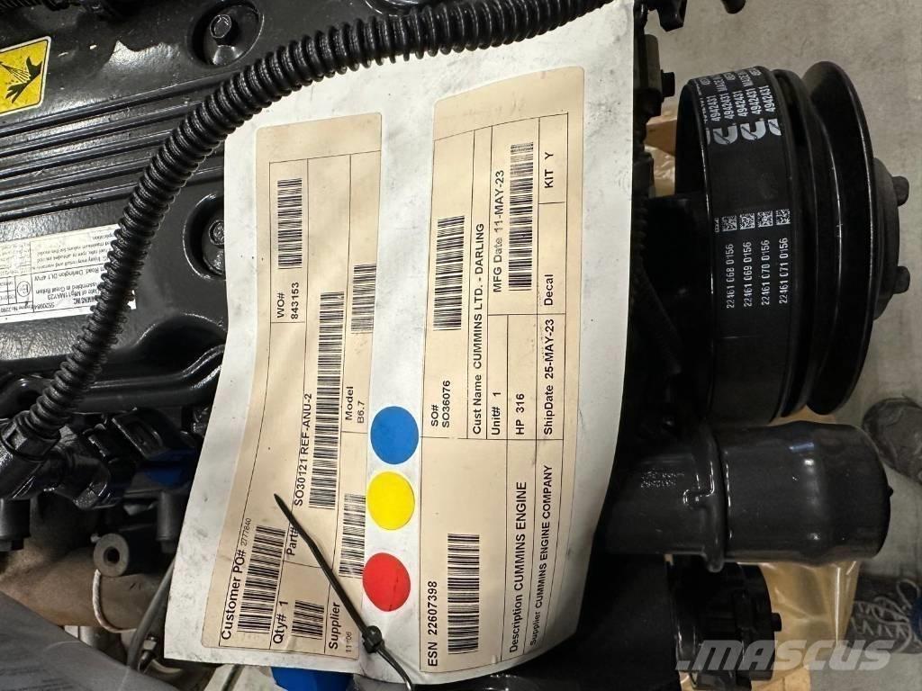 Cummins B6.7 FR95272 Farm machinery