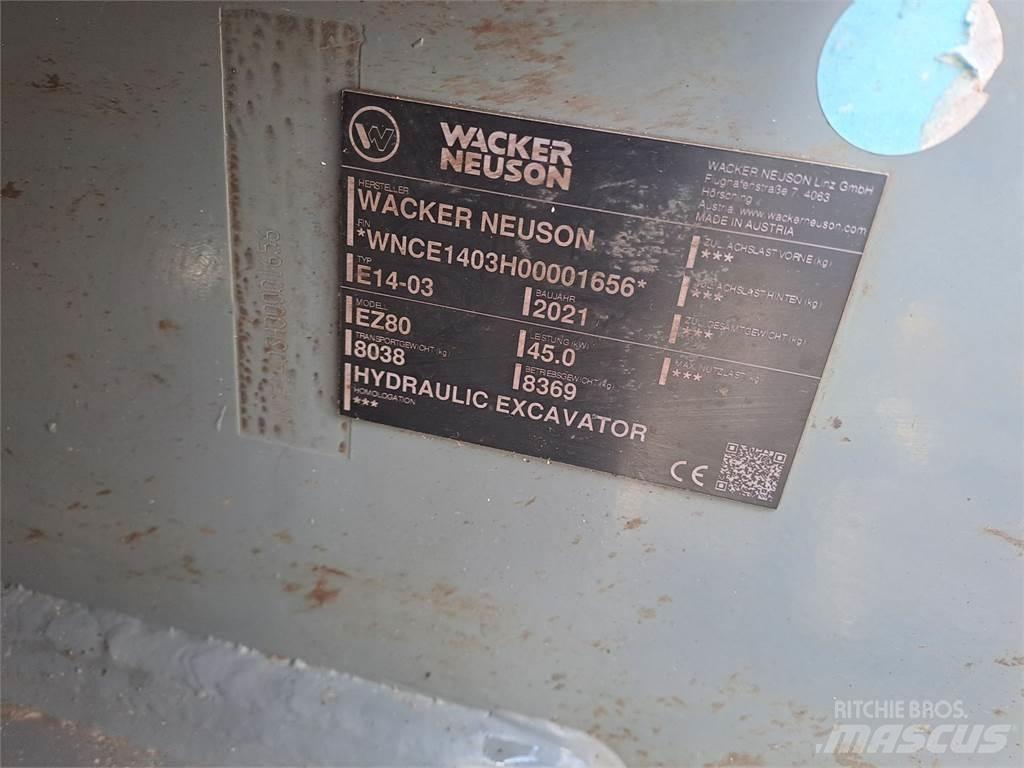 Wacker Neuson EZ80 Crawler excavators
