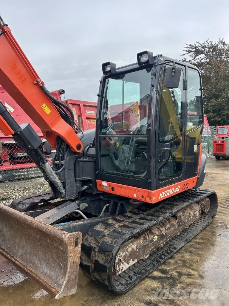 Kubota KX 080-4 Mini excavators  7t - 12t