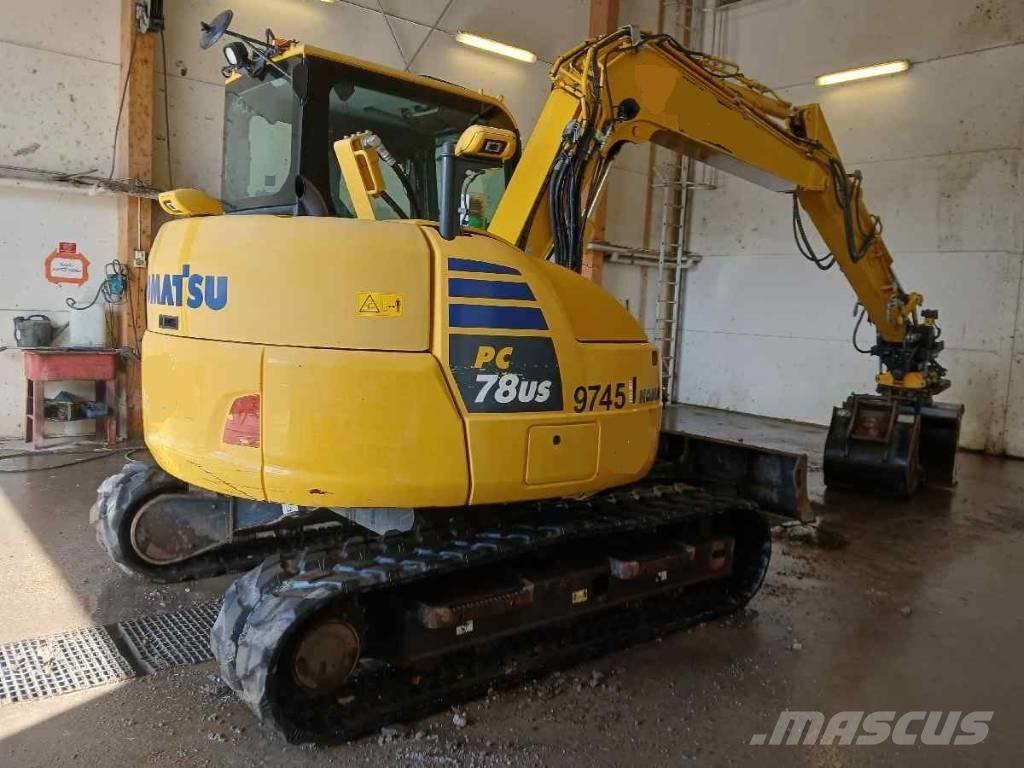 Komatsu PC78US-10 Mini excavators  7t - 12t