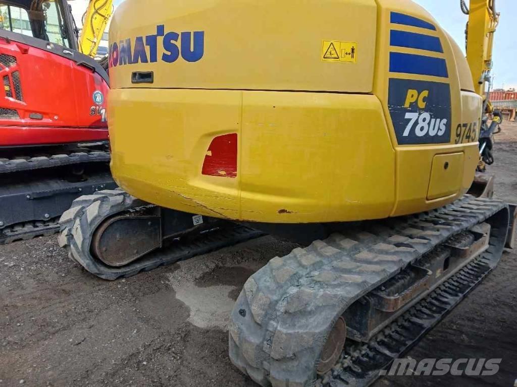 Komatsu PC78US-10 Mini excavators  7t - 12t