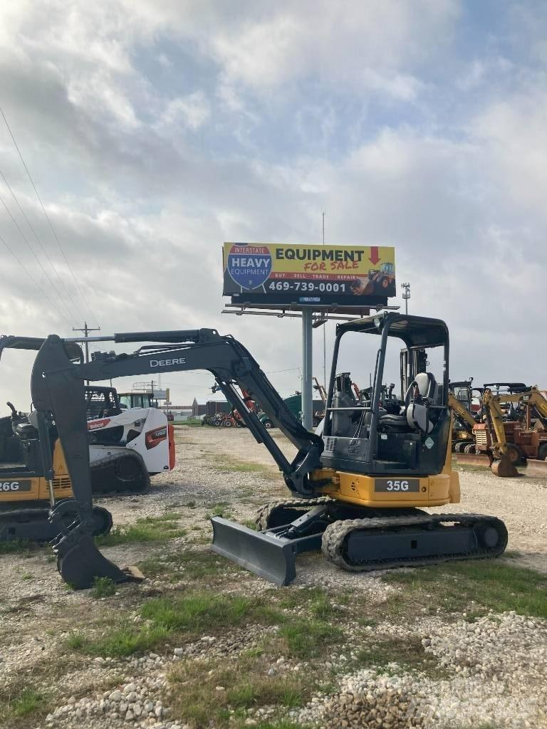 John Deere 35 G Crawler excavators