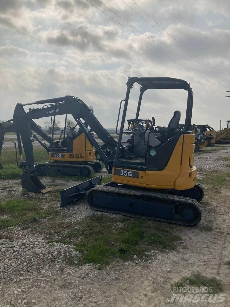 John Deere 35 G Crawler excavators