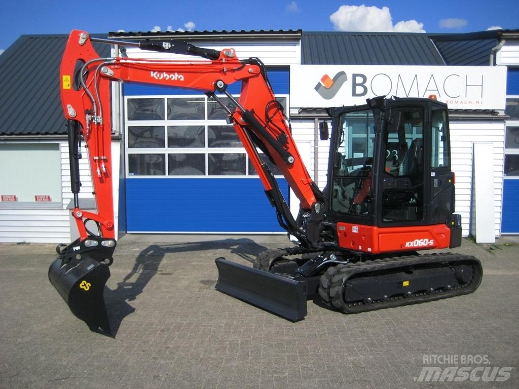 Kubota KX060-5 VA Mini excavators  7t - 12t
