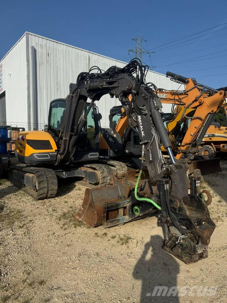 Mecalac 8 MCR Mini excavators  7t - 12t