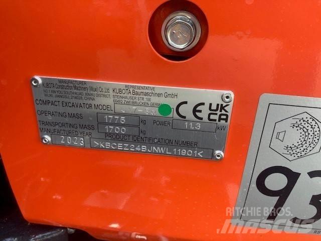 Kubota U 17-3 Mini excavators < 7t (Mini diggers)