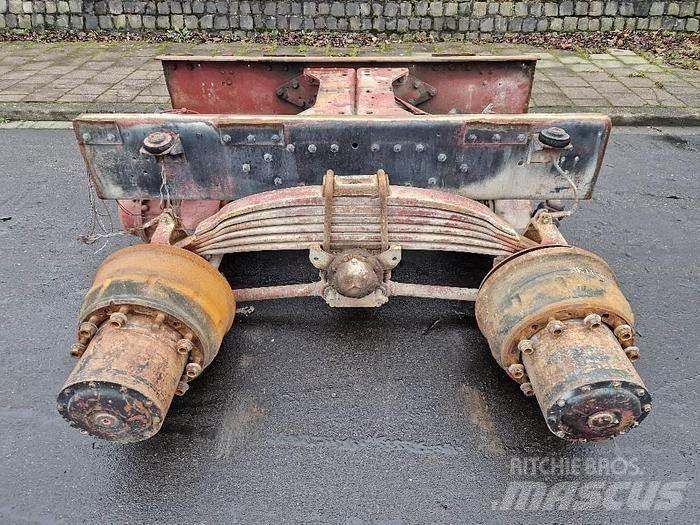  Axles Tandem axle Other components