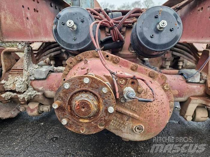  Axles Tandem axle Other components