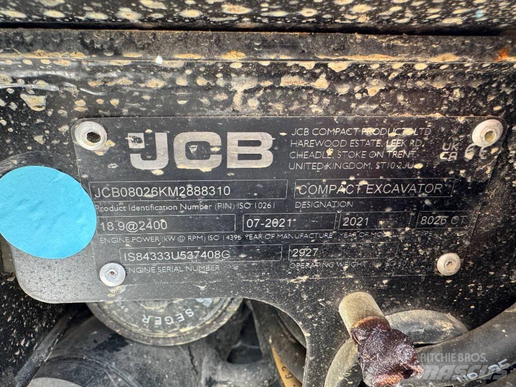 JCB 8026CTS Crawler excavators